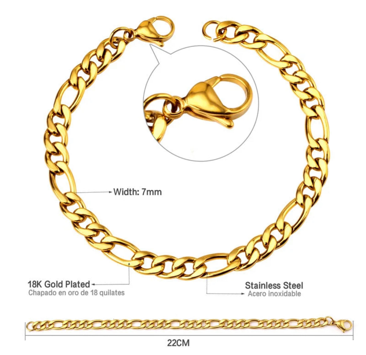 Krys Cuban Anklet