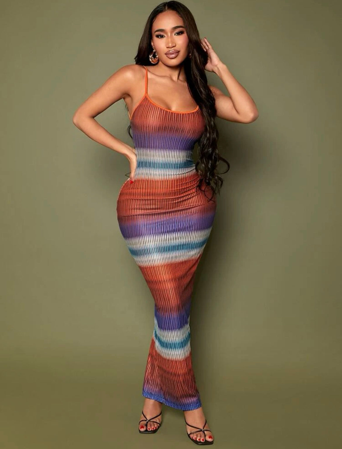 Shae Multicoloured Bodycon Dress