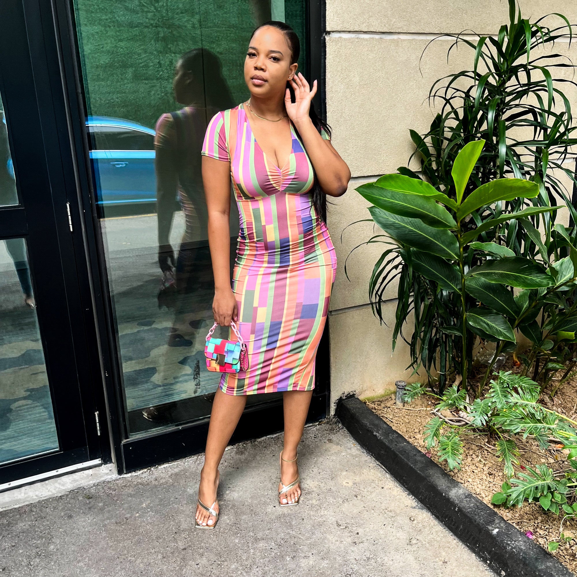 Multicoloured Dress