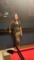 Lia Leopard Print Dress