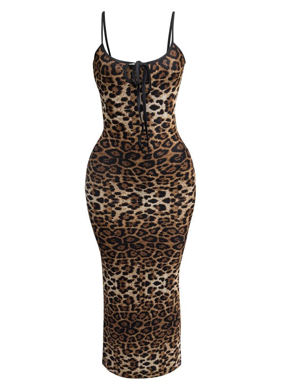 Lia Leopard Print Dress