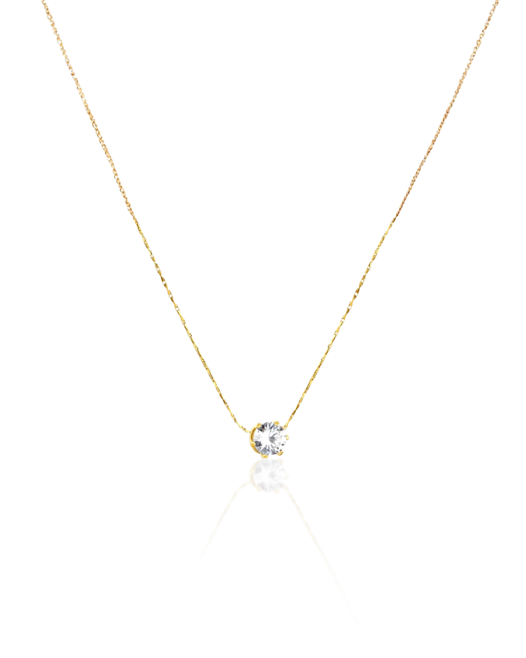 Amara Round Diamond Pendant