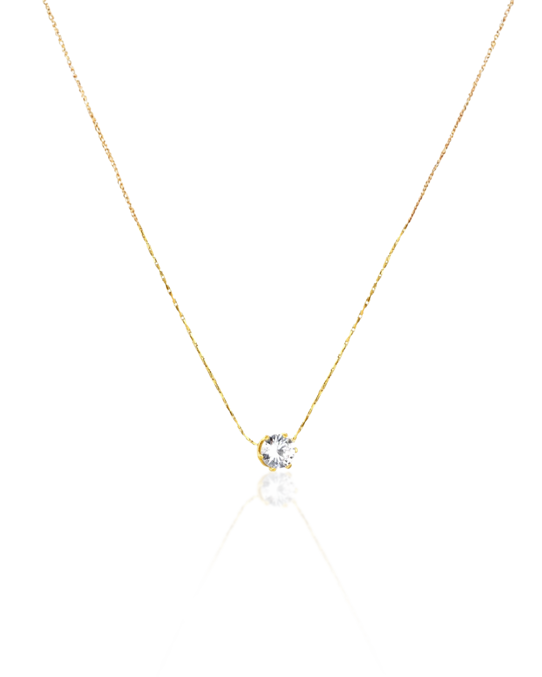 Amara Round Diamond Pendant