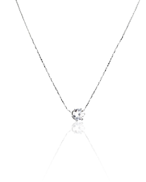 Amara Round Diamond Pendant