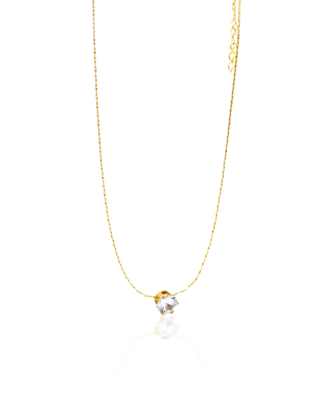 Amara Round Diamond Pendant