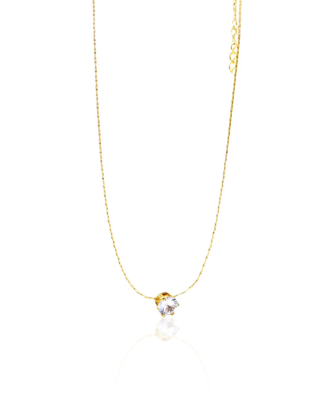 Amara Round Diamond Pendant