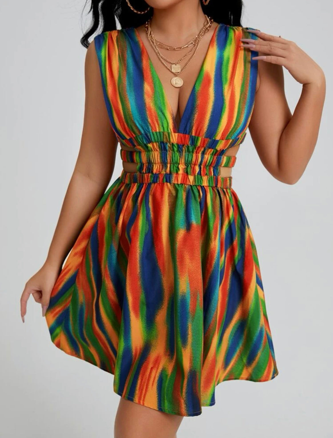 Skye Tie-Die Dress