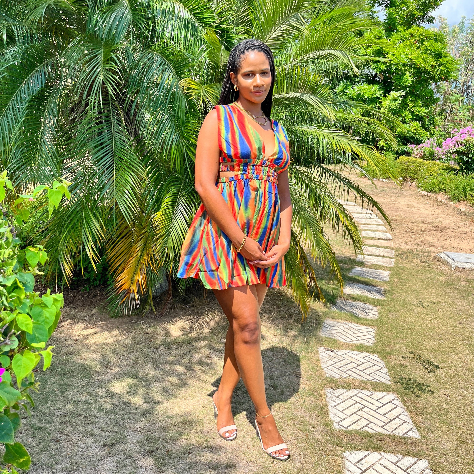 Skye Tie-Die Dress