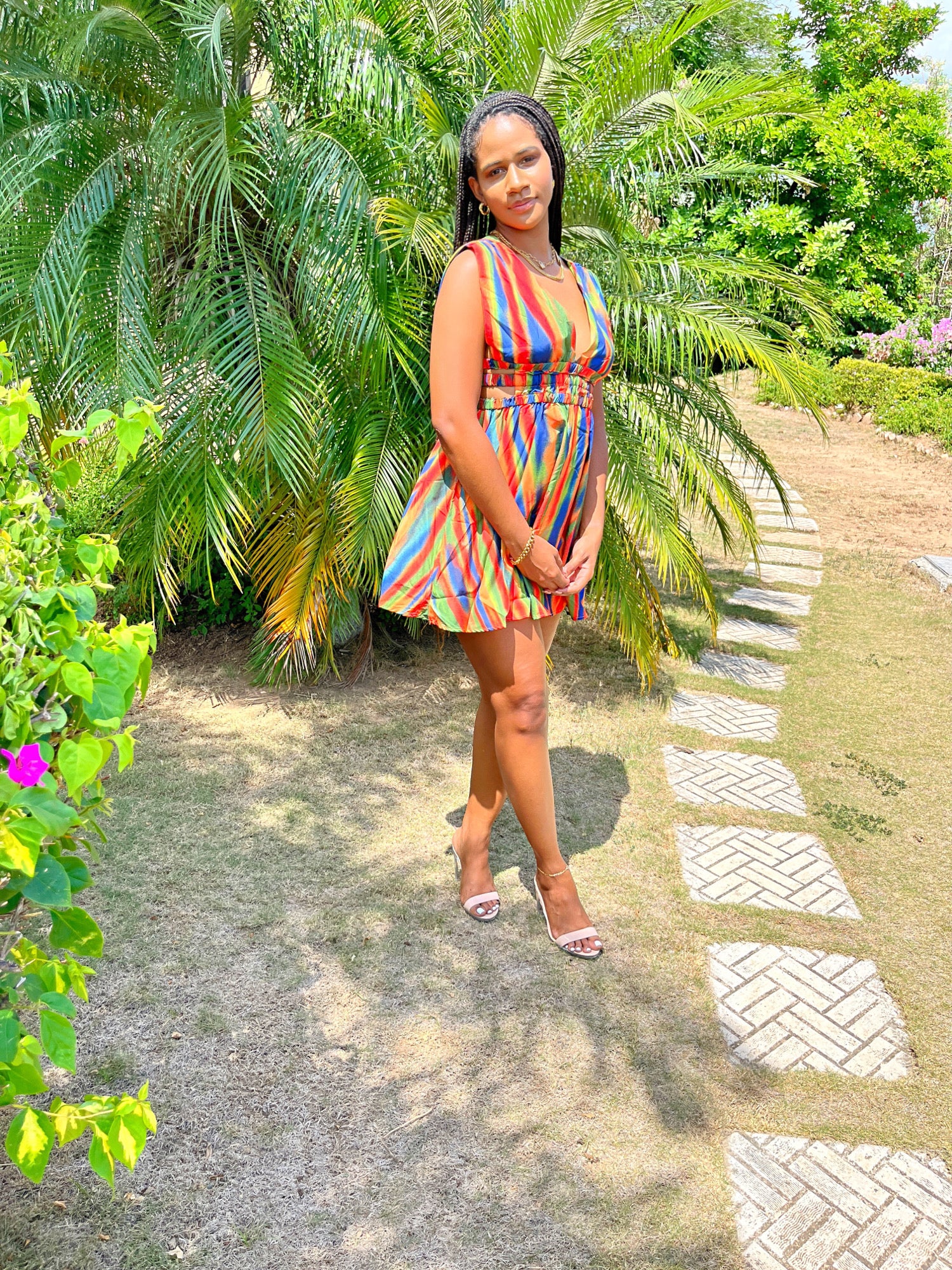 Skye Tie-Die Dress
