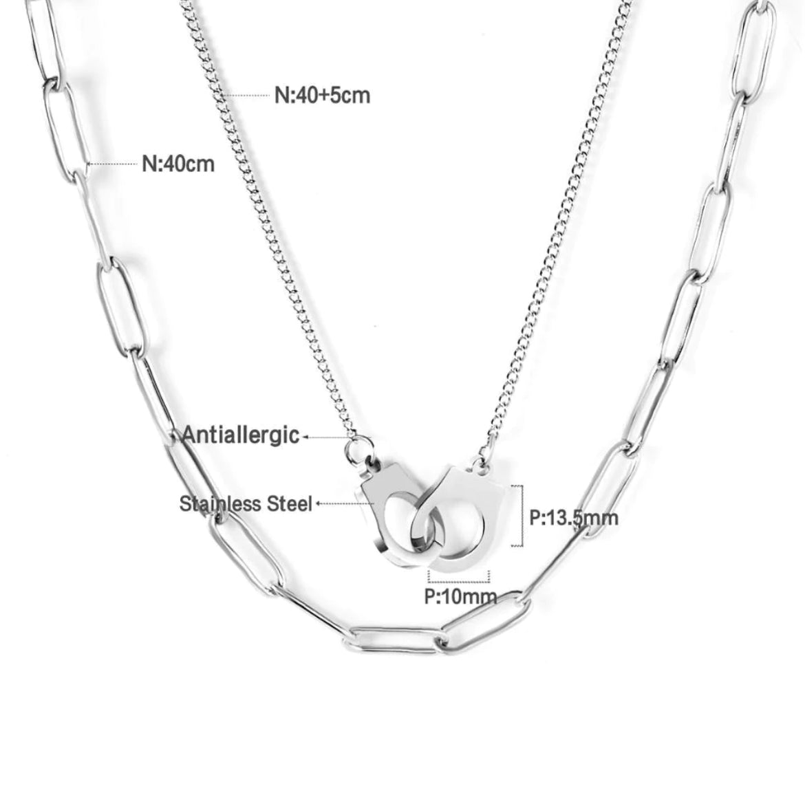 Tones Layered Necklace