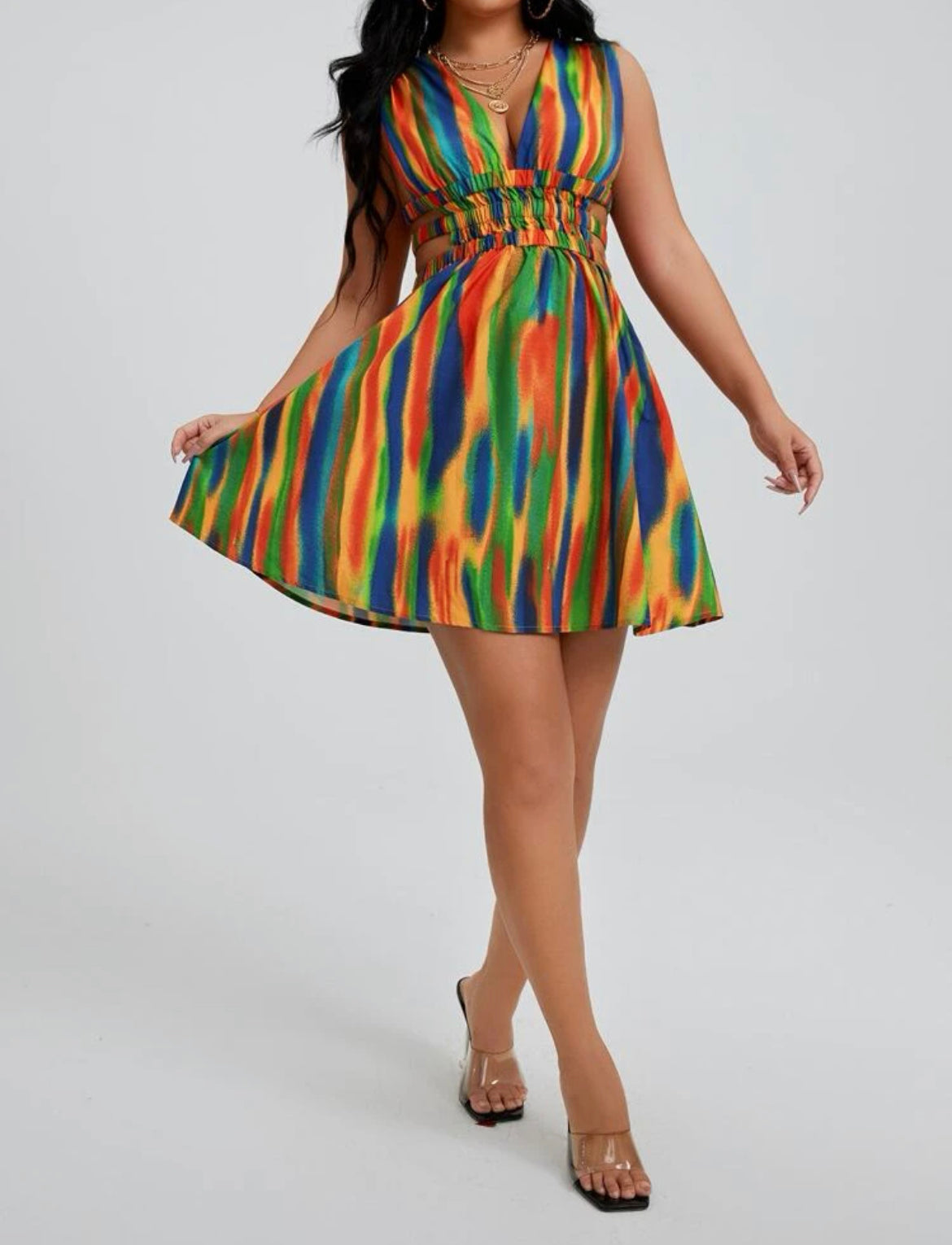 Skye Tie-Die Dress