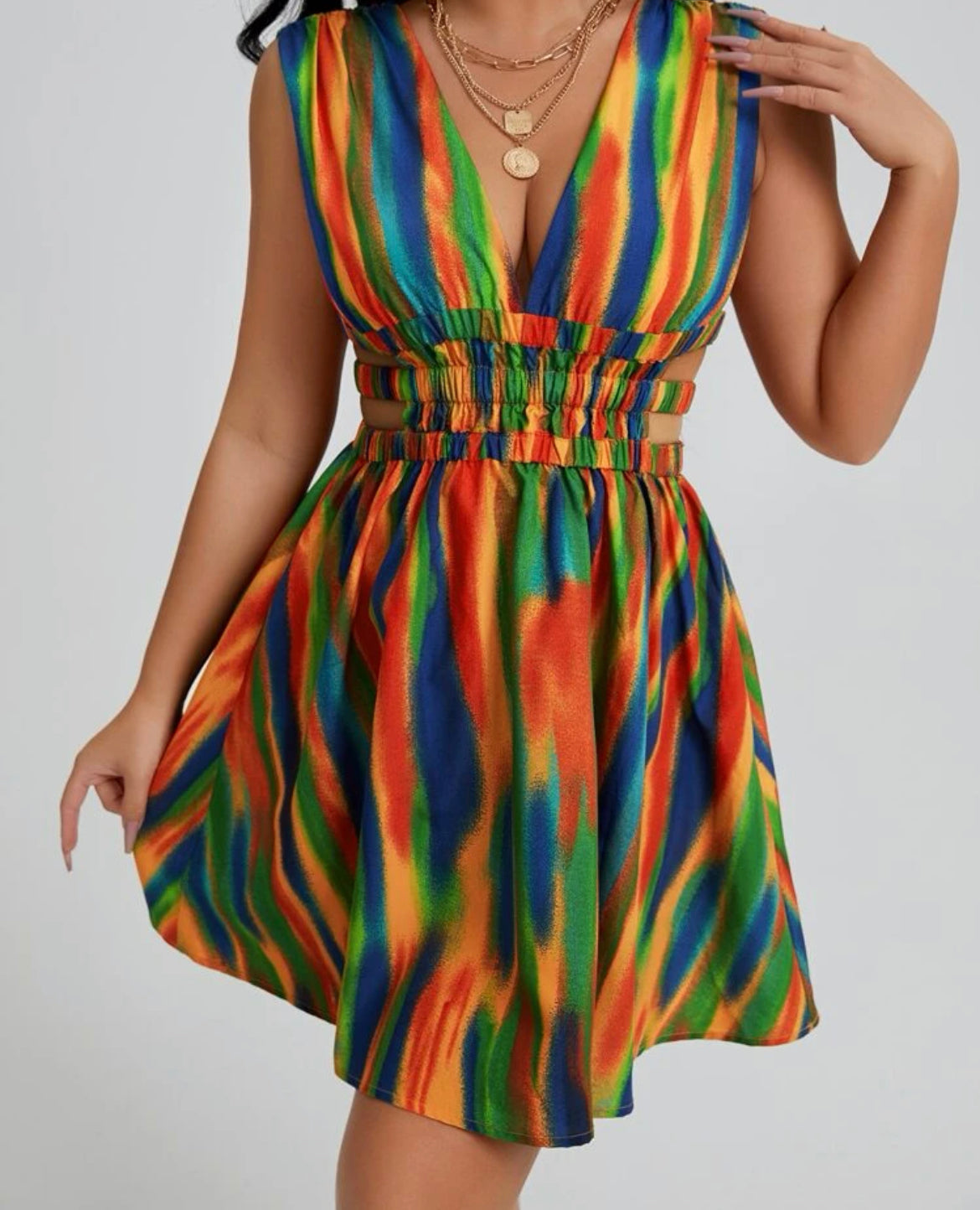 Skye Tie-Die Dress