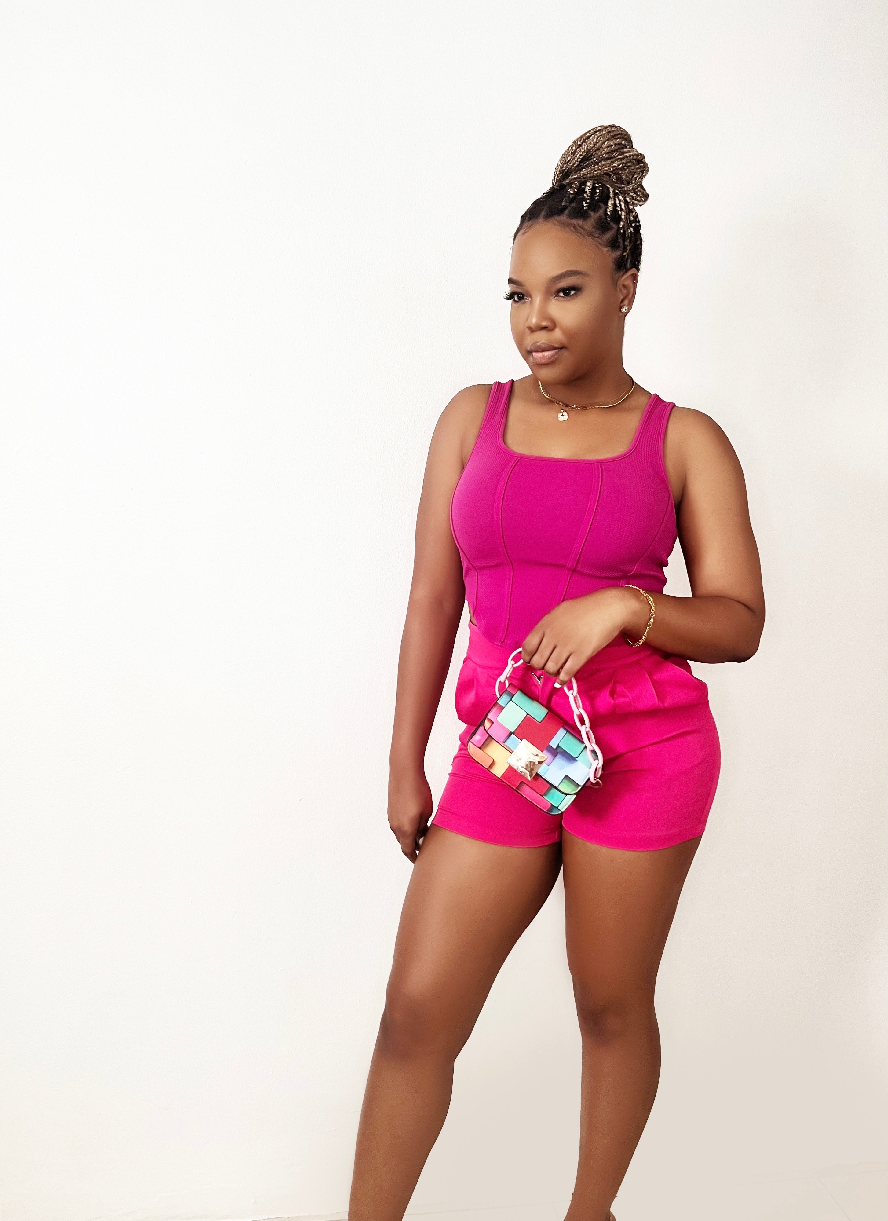Madison Pink Shorts